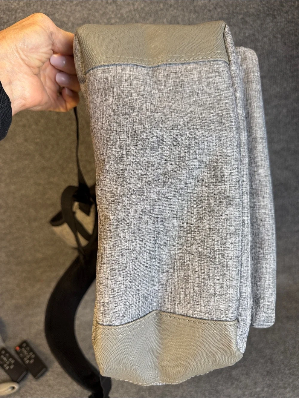 Grey HFSX Laptop Backpack with Black Accents NWOT